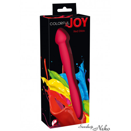 Colorful Joy Red Dildo