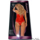 Christmas Bustier  and  Thong L/Red