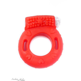 Vibrating CockRing Red