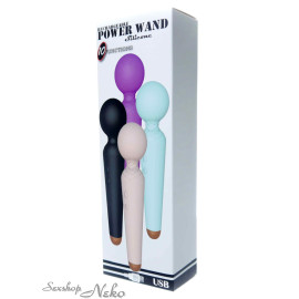 Rechargeable Power Wand USB 10 Functions - Black
