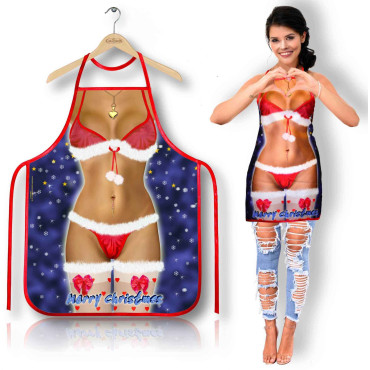 Zástěra Žena v kůži