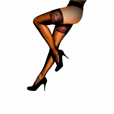 Růžové punčochy KISS ME