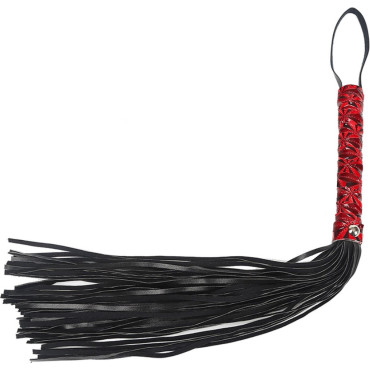 Sametové důtky - červené