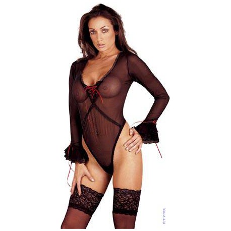 See-Through Body Black L