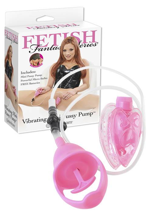 Vibrační vakuová pumpa Vibrating Mini Pussy Pump