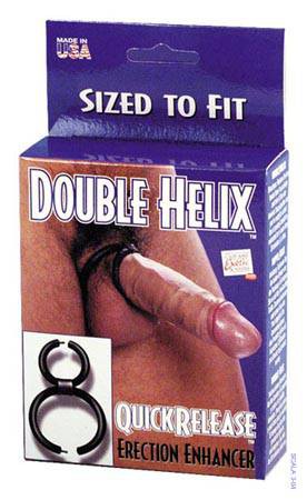 Erekční kroužek Double Helix