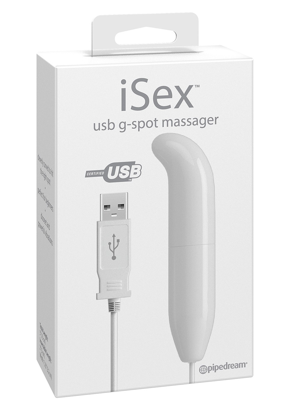 Vibrátor Isex Usb G-Spot Massager White
