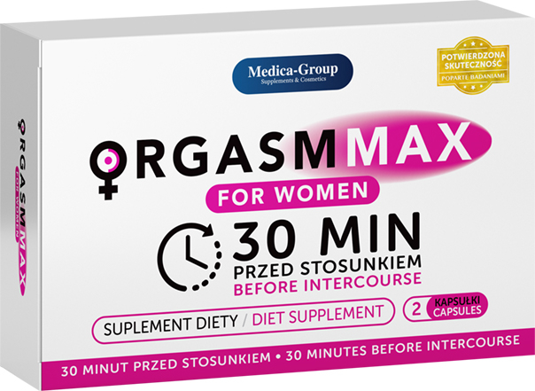 Orgasm Max pro ženy - 2 kapsle
